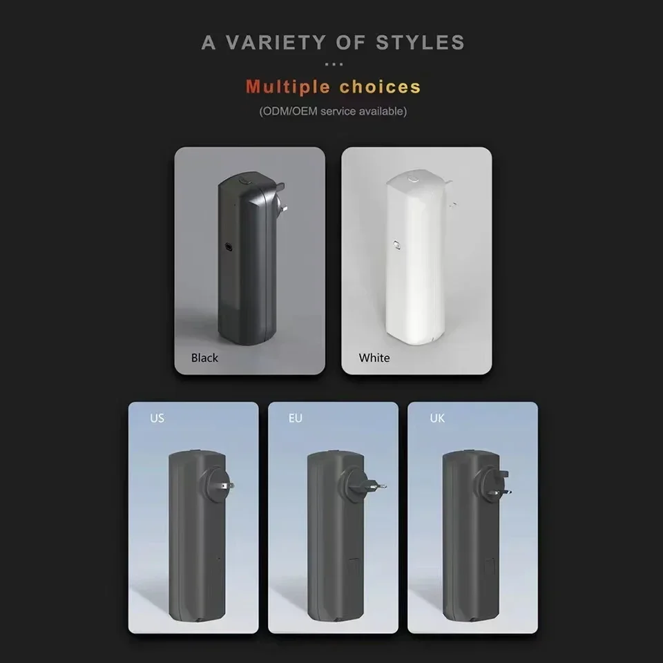 Home Fragrance System - Diffuseur d'huiles essentielles enfichable mural, désodorisant