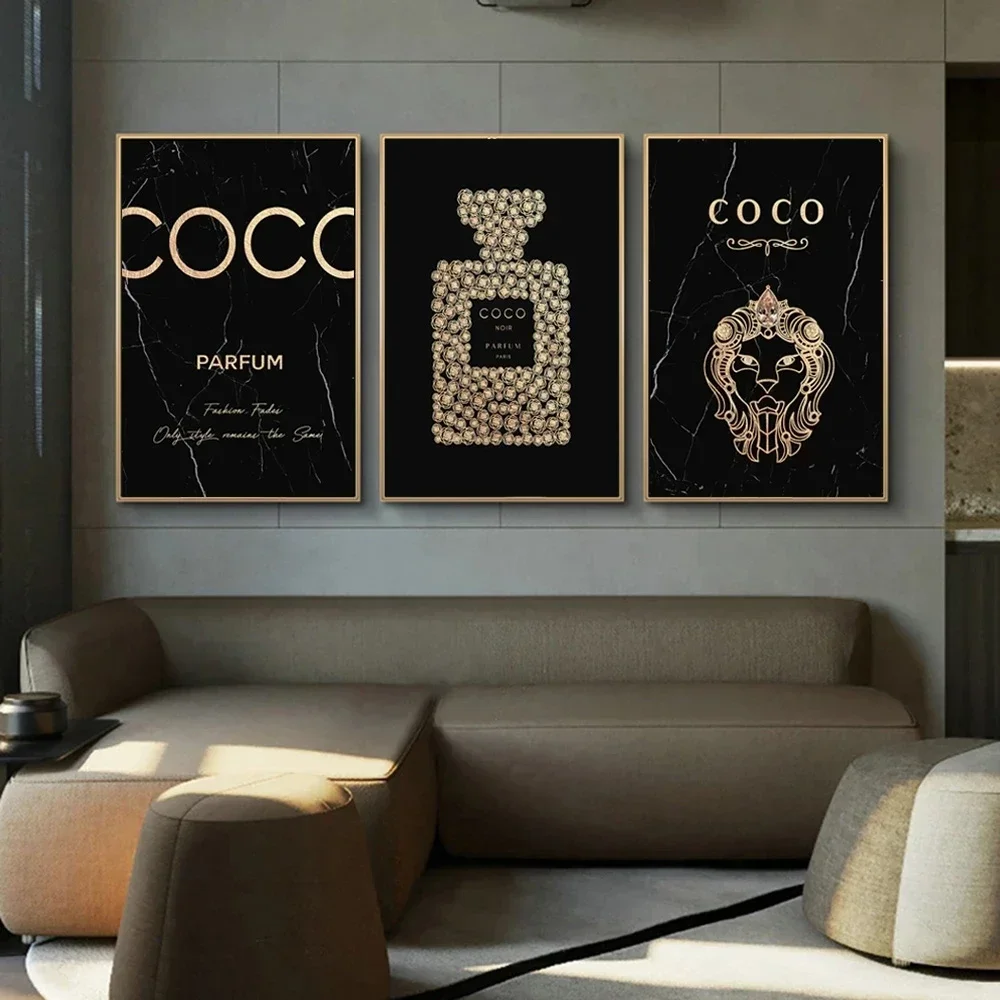 Home Fragrance Room Spray - Art mural moderne et Simple, bouteille