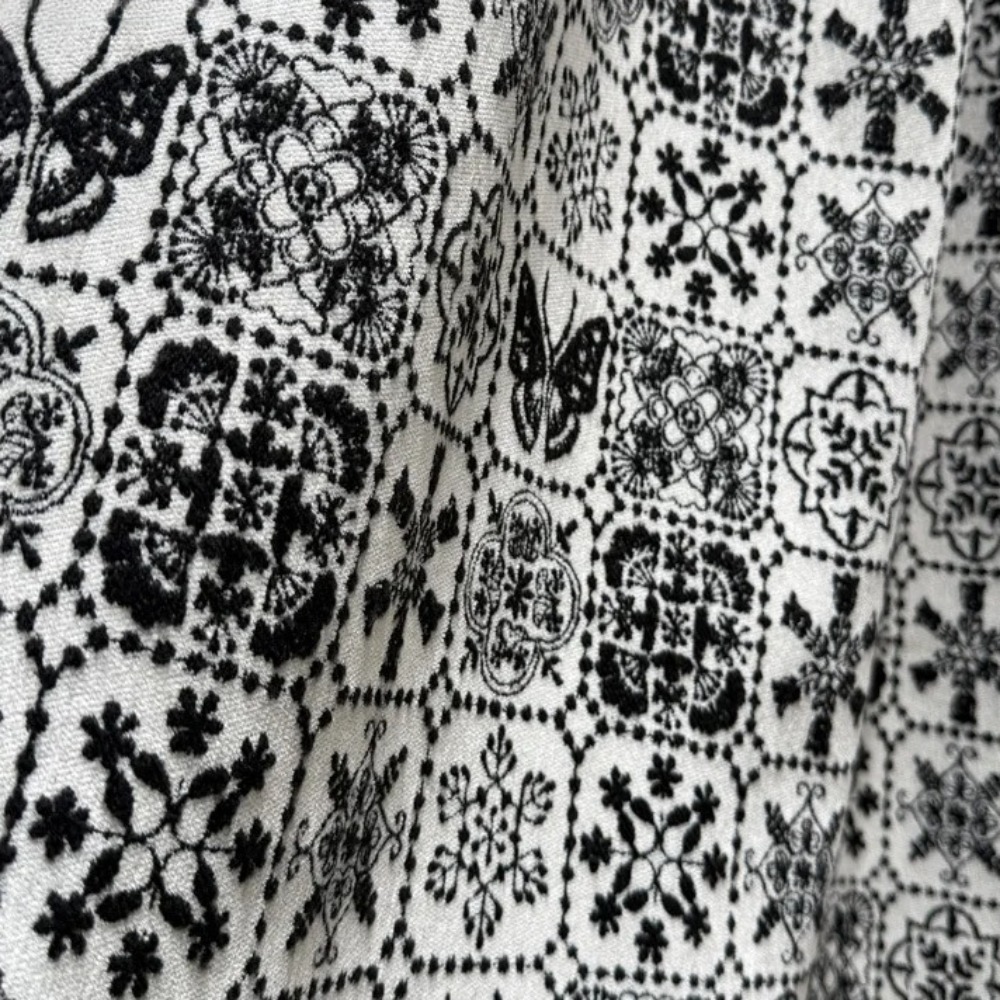 Home Fragrance French - Rideaux occultants en coton rétro français,