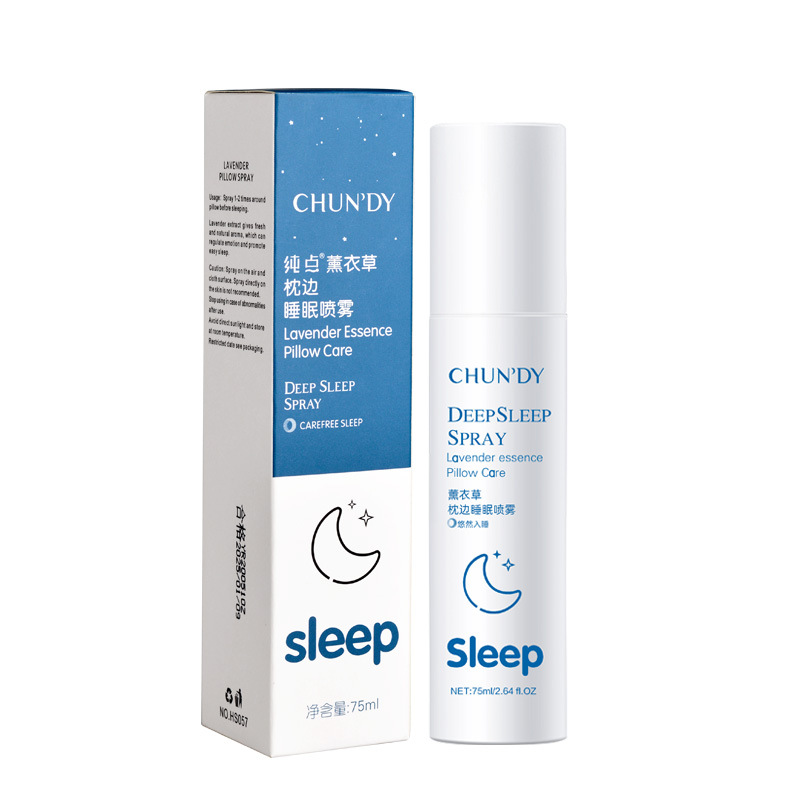 Lavender Pillow Spray - Huile essentielle de µpour sommeil profond,