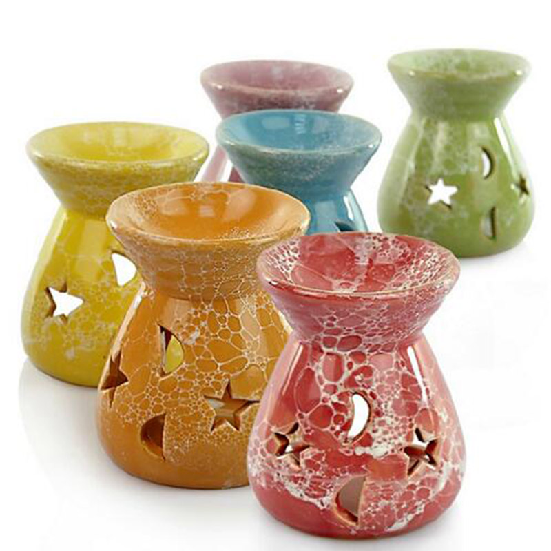 Ceramic Oil Burner - Four d'aromathérapie à bougie, lampe d'aromathérapie,