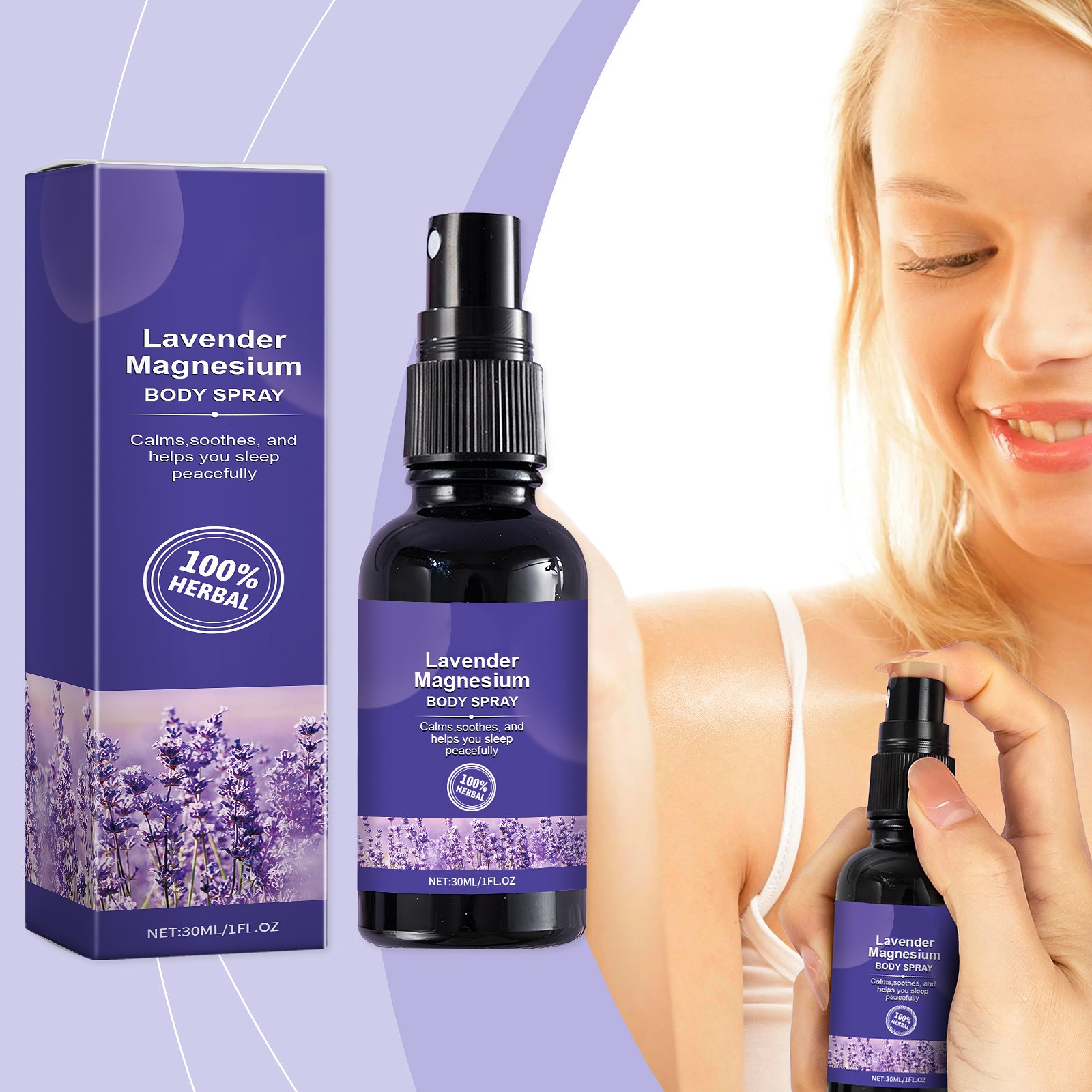 Lavender Pillow Spray - Spray de sommeil à la lavande