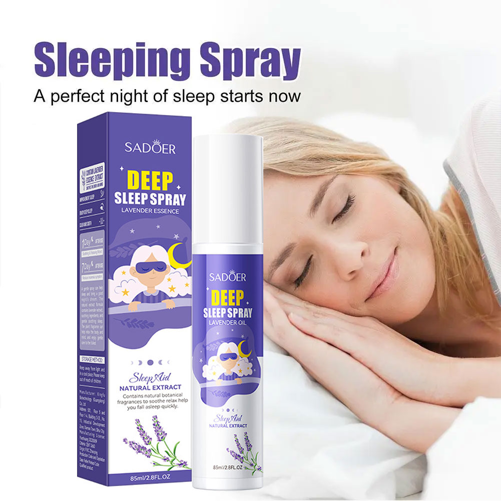 Lavender Pillow Spray - Spray de sommeil à la lavande,