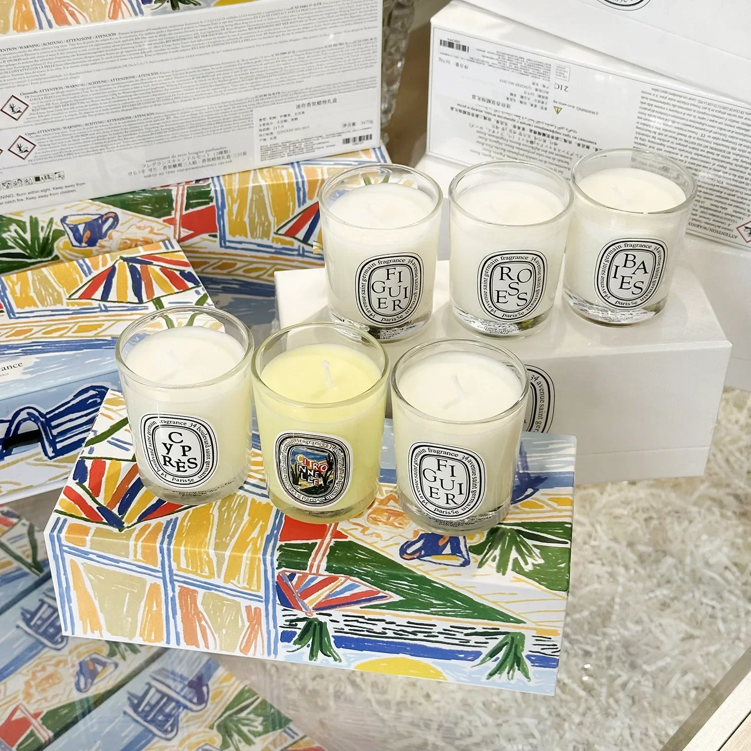 Bougie d'aromathérapie parfumé - Home Fragrance French avis et prix