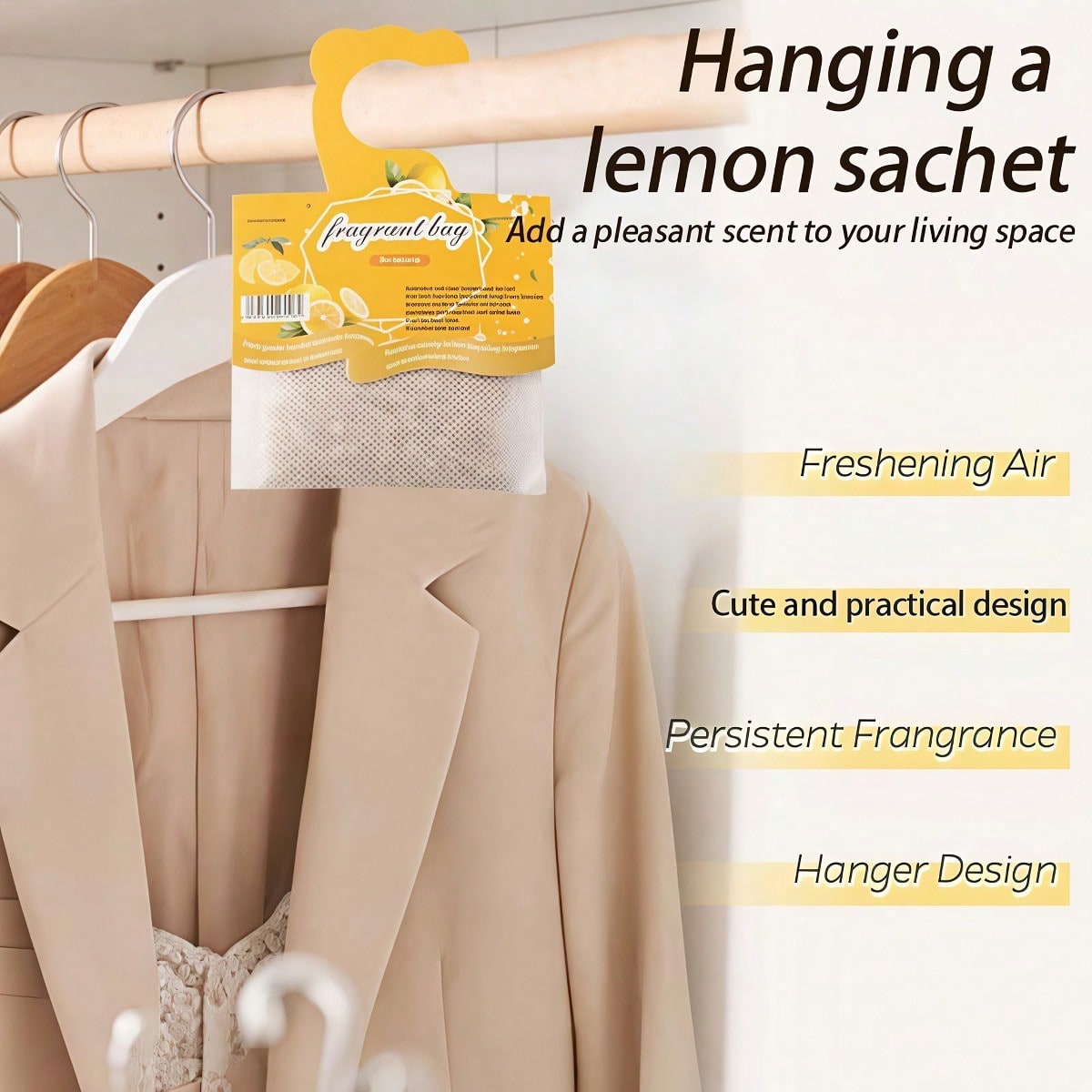 Sachets parfumés au citron à s - Home Fragrance Best avis et prix