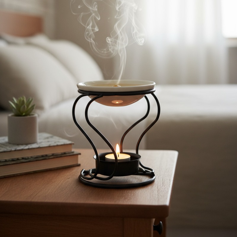 Bougie chauffe-plat en métal e - Ceramic Oil Burner avis et prix