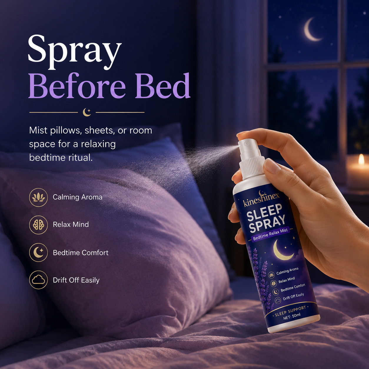 Spray pour le sommeil – Brume  - Lavender Pillow Spray avis et prix
