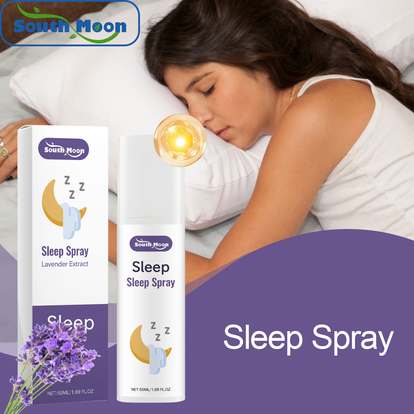 Spray de sommeil à la lavande, - Lavender Pillow Spray avis et prix